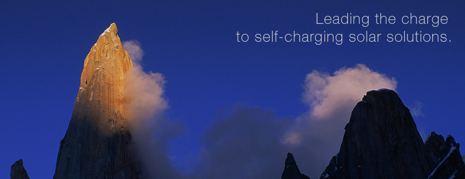 Leading the charge to self-charging solar solutions.